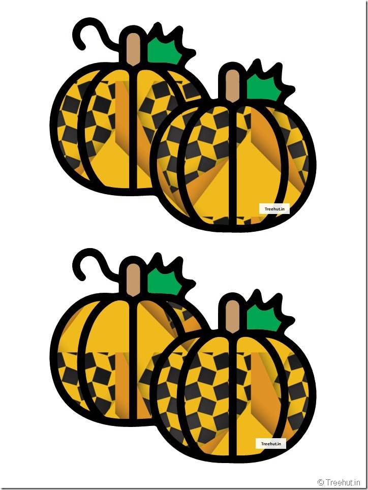 Easy Thanksgiving Decoration Crafts Pumpkin Cutout Classroom (2)