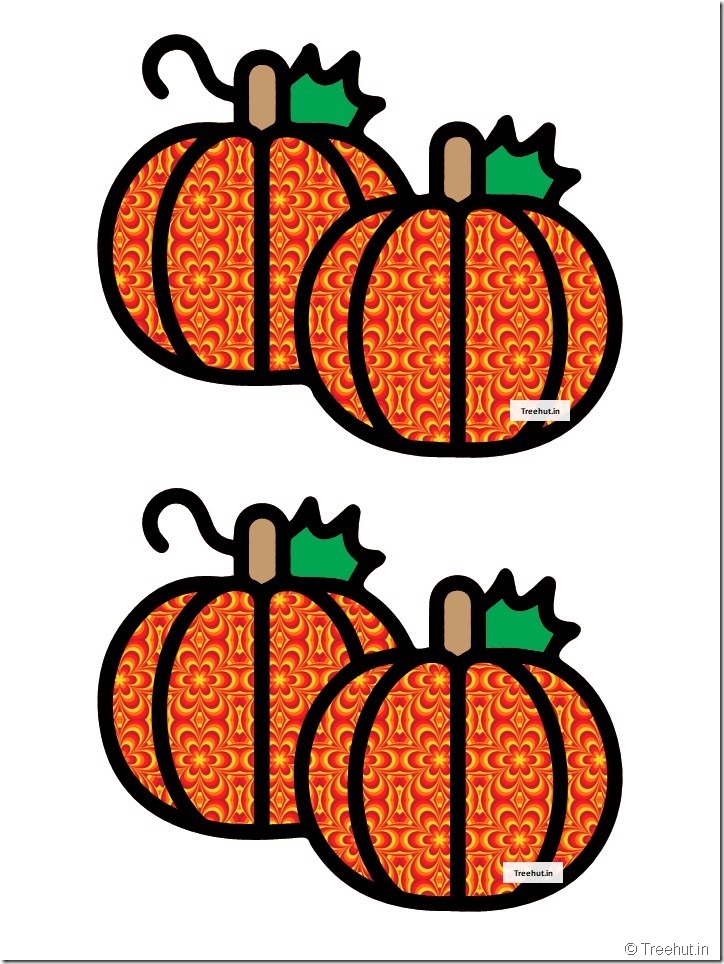 Easy Thanksgiving Decoration Crafts Pumpkin Cutout Classroom (3)