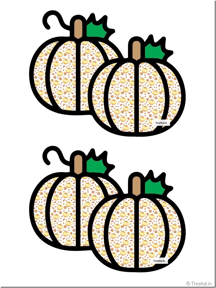 Easy Thanksgiving Decoration Crafts Pumpkin Cutout Classroom (33)