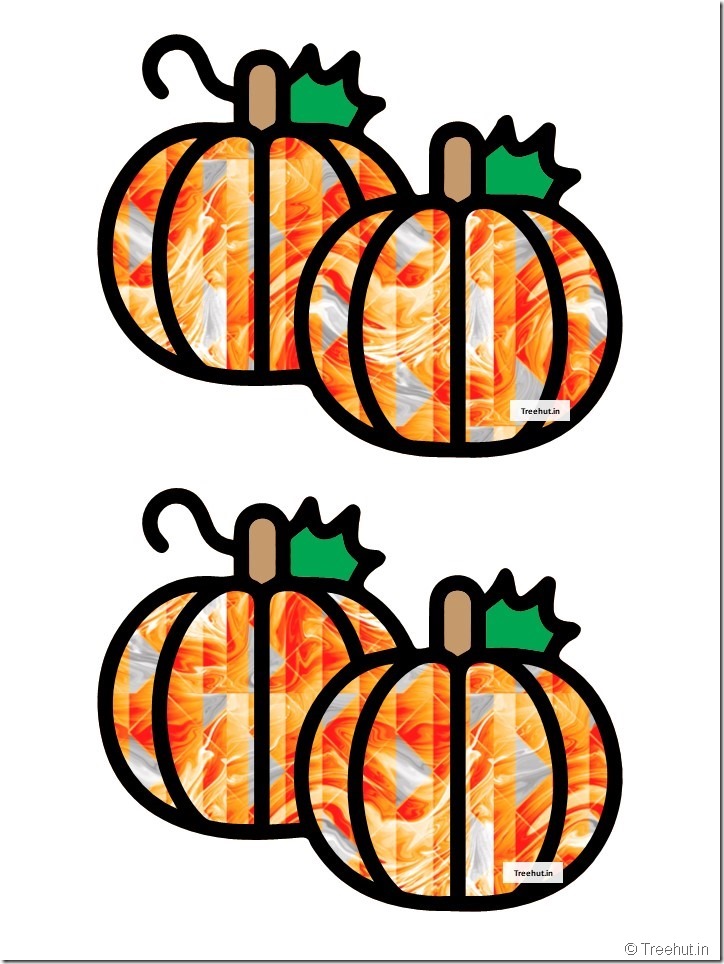Easy Thanksgiving Decoration Crafts Pumpkin Cutout Classroom (39)