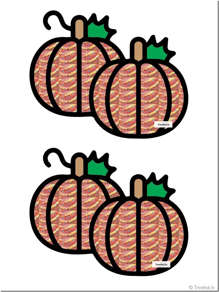 Easy Thanksgiving Decoration Crafts Pumpkin Cutout Classroom (6)