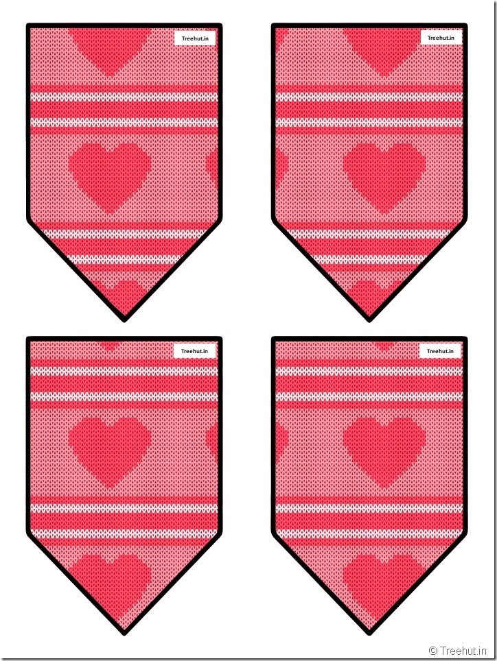 christmas winter classroom free decoration pennant bunting (49)