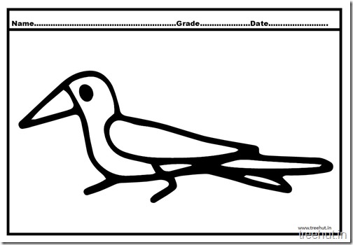 Crow Coloring Pages (4)