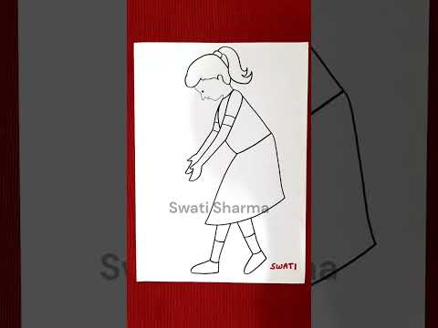 30+ Easy Drawing Ideas for Side View Figures of Children