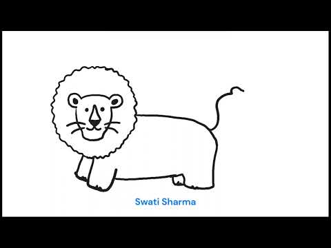 Back to School Week Activity: Lion Drawing for Grade 2 | CCSS and SEL Benefits