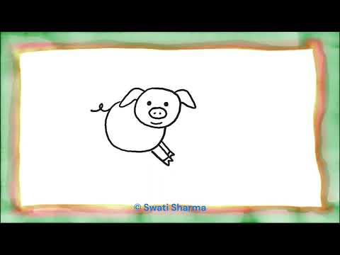 Draw a Pig: Easy Pig Drawing Tutorial