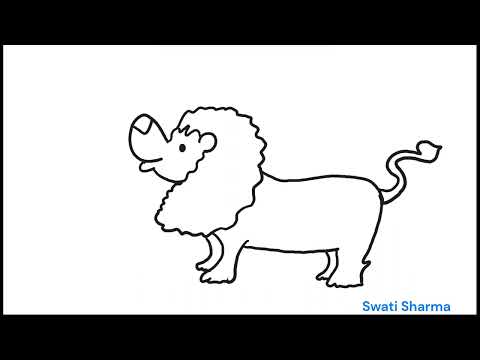 Drawing a Lion in Grade 3 |No-Prep Sub Plan: Lion Drawing Video and Writing, Art, Science, and SEL Activities
