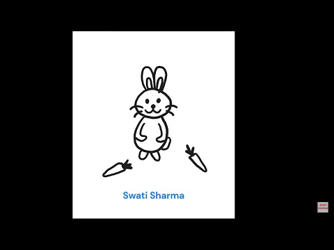 Grade 2 Art Lesson | How to Draw a Bunny Rabbit: Educational Step-by-Step Drawing Tutorial