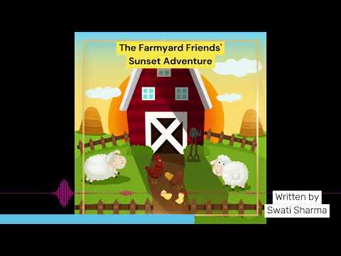 #storytime The Farmyard Friends' Sunset Adventure  #stories story#8 #bedtimestories #farmanimals