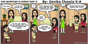 Comic Strip by Devika Chawla Study Hall