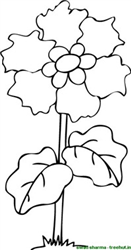Flower Coloring Pictures