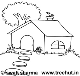 House Coloring pages
