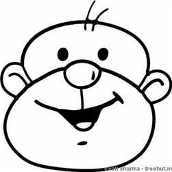 Monkey Coloring Pages 