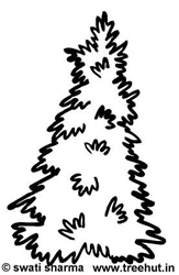 Trees Coloring Pages 