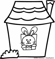 Rabbits Coloring Pages 