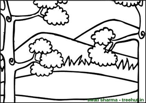 Background Coloring Pages 