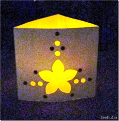 Diwali Paper Lantern Craft