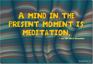 Meditation Quotes by Sri Sri Ravi Shankar, The Art of Living