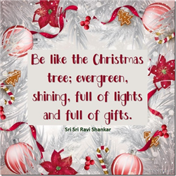 Christmas Message from Sri Sri Ravi Shankar