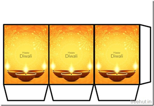 Navratri Diwali Paper Lantern DIY Templates