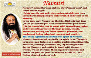 Watch Live The Art of Living Navratri Celebrations