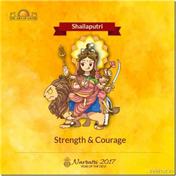 Shailaputri, First Form of Nav Durga , Navratri, The Art of Living