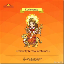 Kushmanda, Fourth Form of Nav Durga , Navratri, The Art of Living